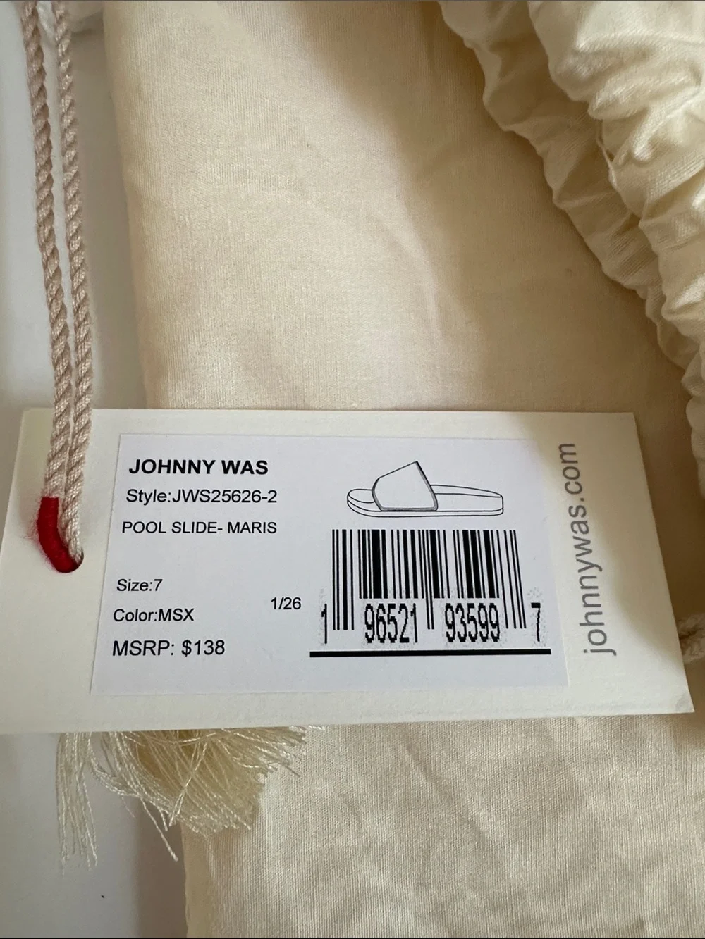 Johnny Was Pool Slide Sandals